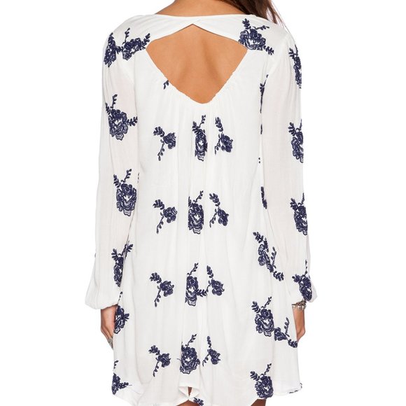 Free People Emma Embroidered Dress - Picture 4 of 7